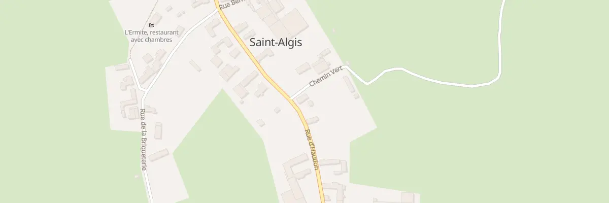Plan du 20 Rue d’Haution à Saint-Algis