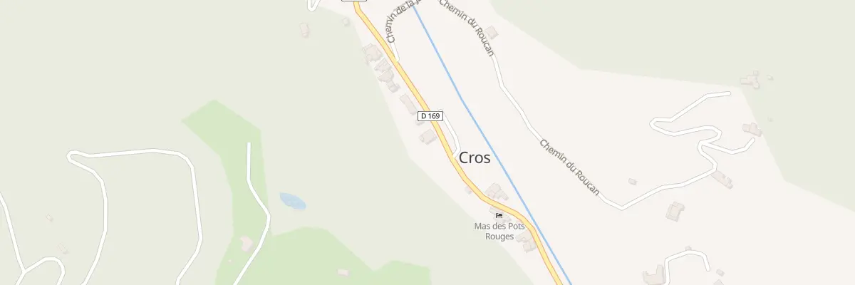 Plan du 5040 La Mazadette à Cros