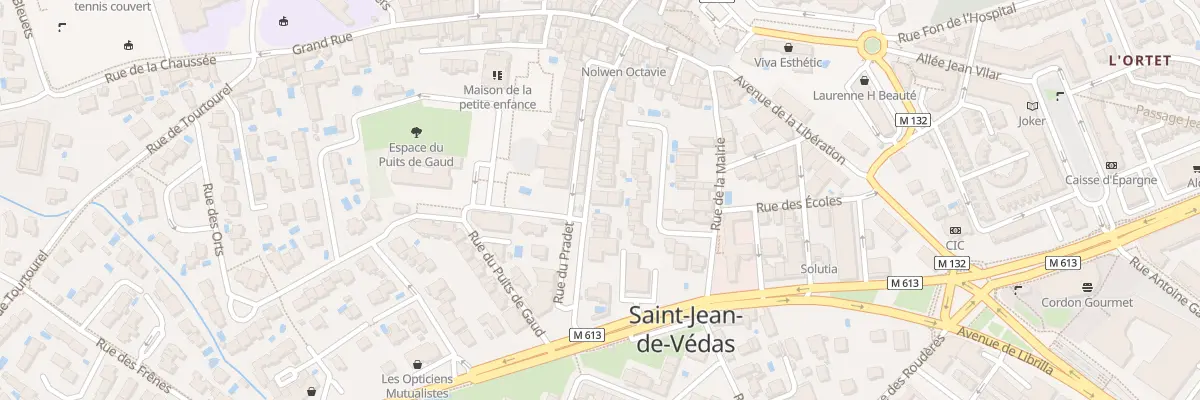 Plan du 9 Rue du Petit Pradet à Saint-Jean-de-Védas