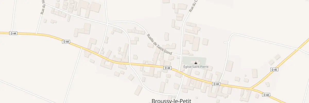 Plan du 3 Rle Saint Gond à Broussy-le-Petit