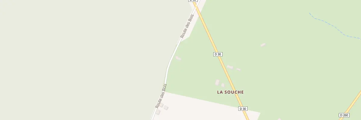 Plan du 40 Rte des Bois à Ternant