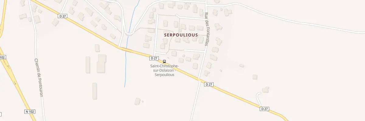 Plan du 15 Rte de Tallobre à Saint-Christophe-sur-Dolaizon