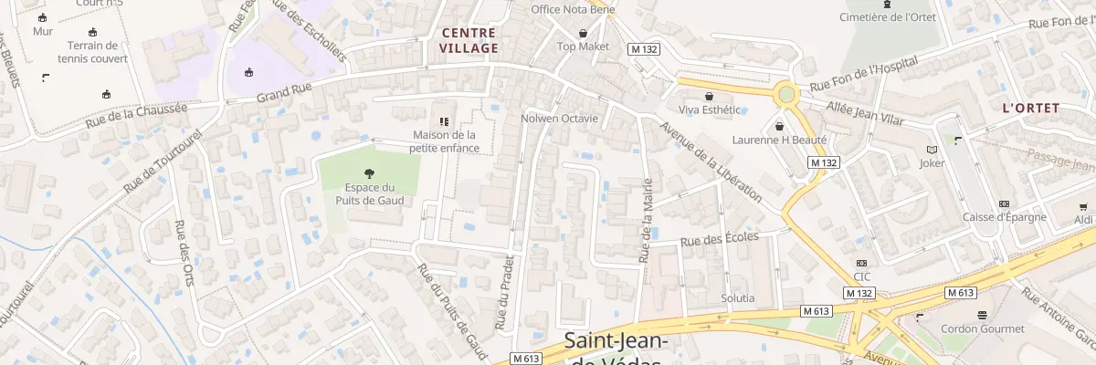 Plan du 5 Rue du Petit Pradet à Saint-Jean-de-Védas