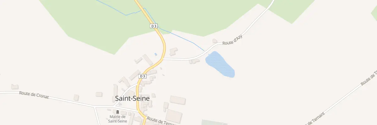 Plan du 101 Le Bourg à Saint-Seine