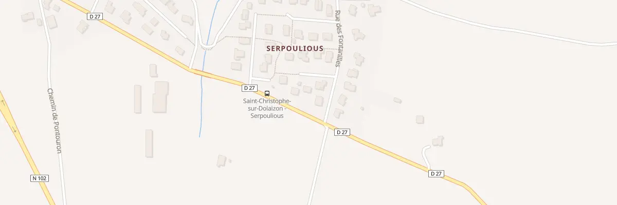 Plan du 17 Rte de Tallobre à Saint-Christophe-sur-Dolaizon