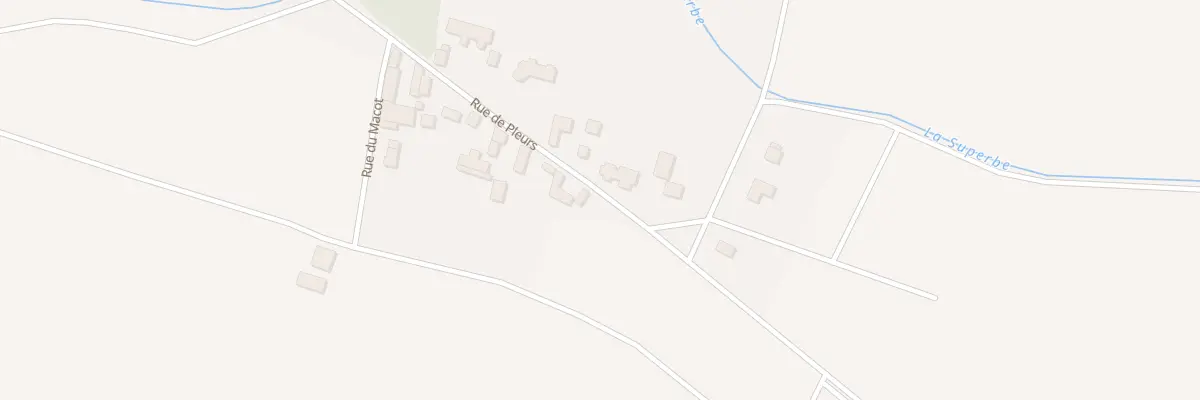 Plan du 16 Rue de Pleurs à Linthelles