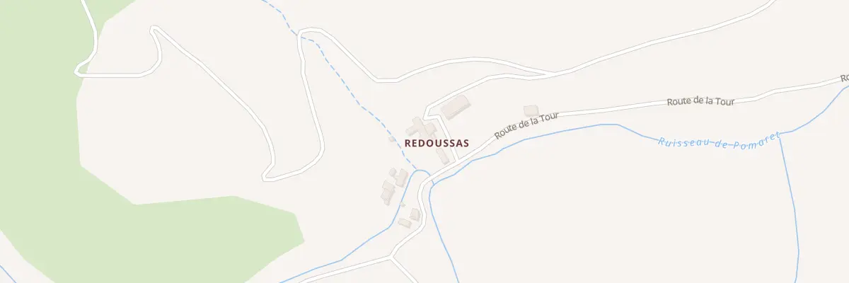Plan du 5122 Redoussas à Cubières