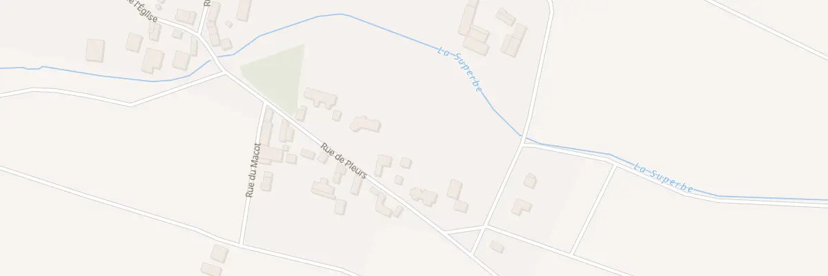 Plan du 15 Rue de Pleurs à Linthelles