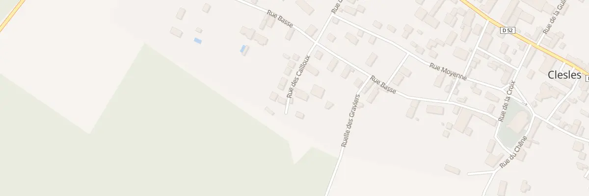 Plan du 7 Rue des Cailloux à Clesles
