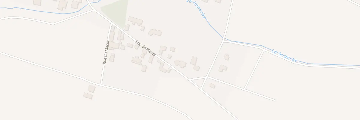 Plan du 17 Rue de Pleurs à Linthelles