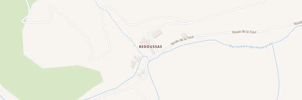 Plan du 5121 Redoussas à Cubières