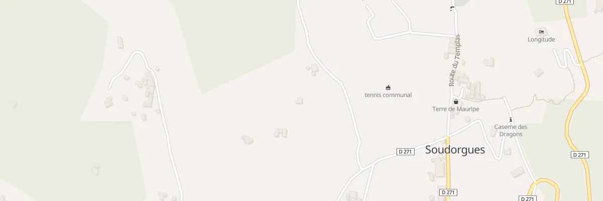 Plan du 5111 Serre de la Can à Soudorgues