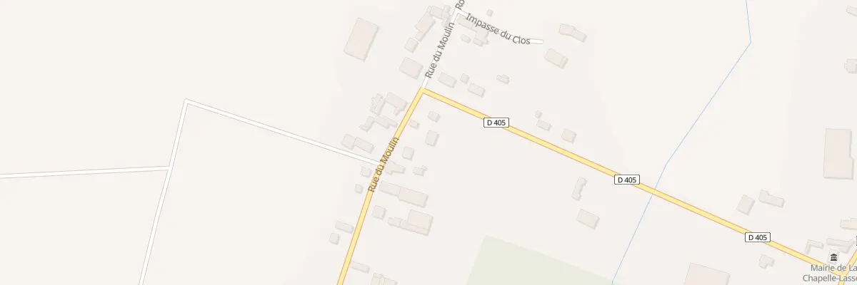 Plan du 18 Rue du Moulin à La Chapelle-Lasson