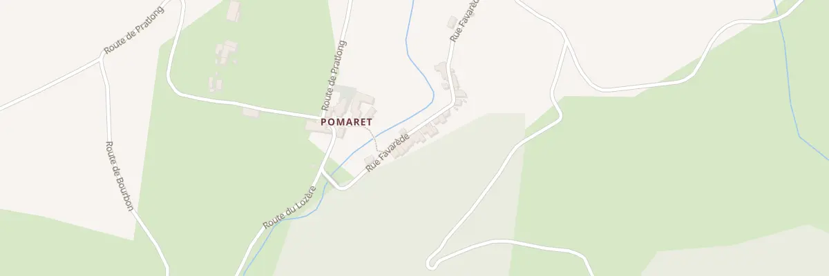 Plan du 5131 Pomaret à Cubières