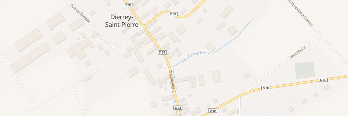 Plan du 36 Gr Grande Rue à Dierrey-Saint-Pierre