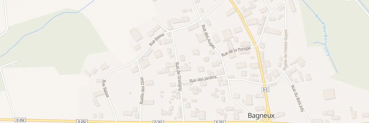 Plan du 10 Rue de Gratigny à Bagneux