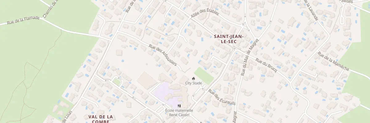 Plan du 21 Rue des Arbousiers à Saint-Jean-de-Védas