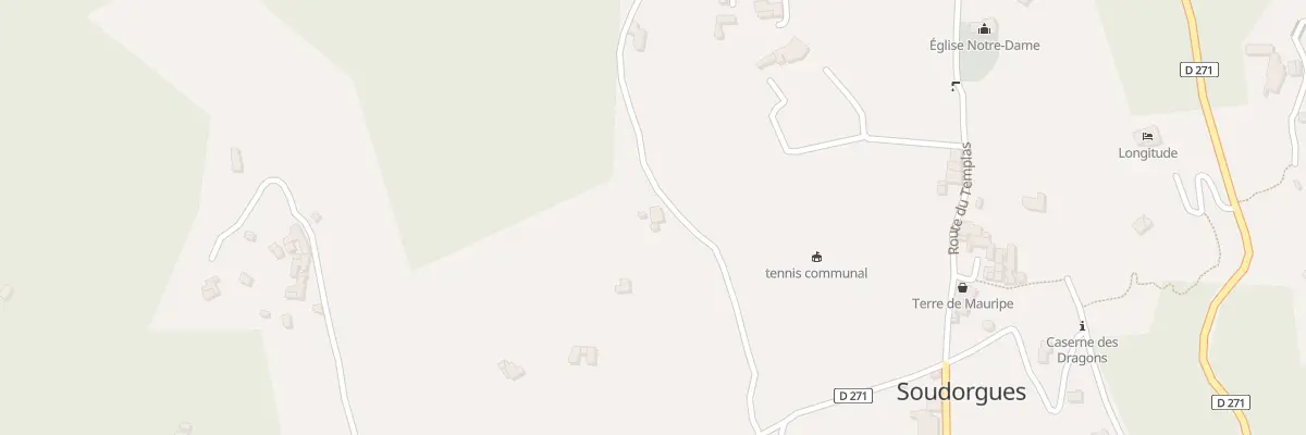 Plan du 5000 Le Can à Soudorgues