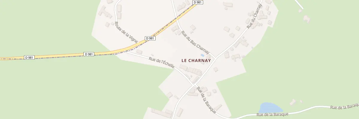 Plan du 107 Le Charnay à Lanty