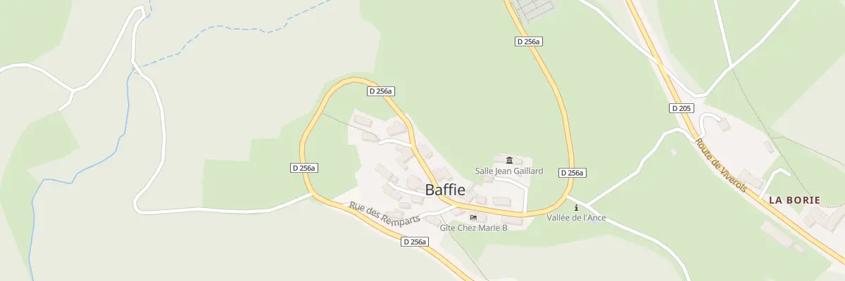 Plan du 5065 Baffie à Baffie