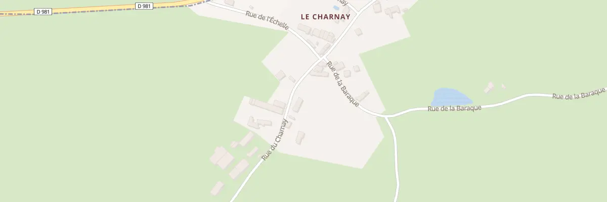 Plan du 114 Le Charnay à Lanty