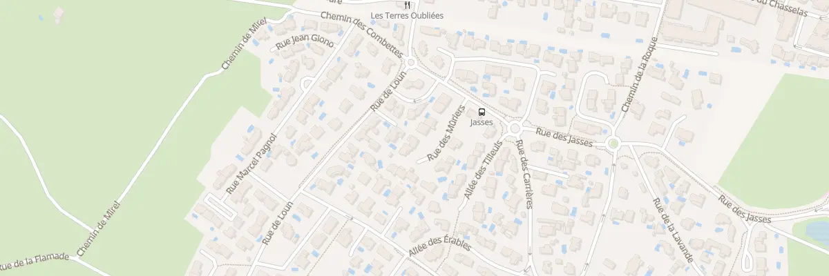 Plan du 5 Rue des Mûriers à Saint-Jean-de-Védas
