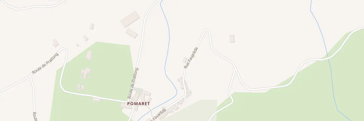 Plan du 5310 Pomaret à Cubières