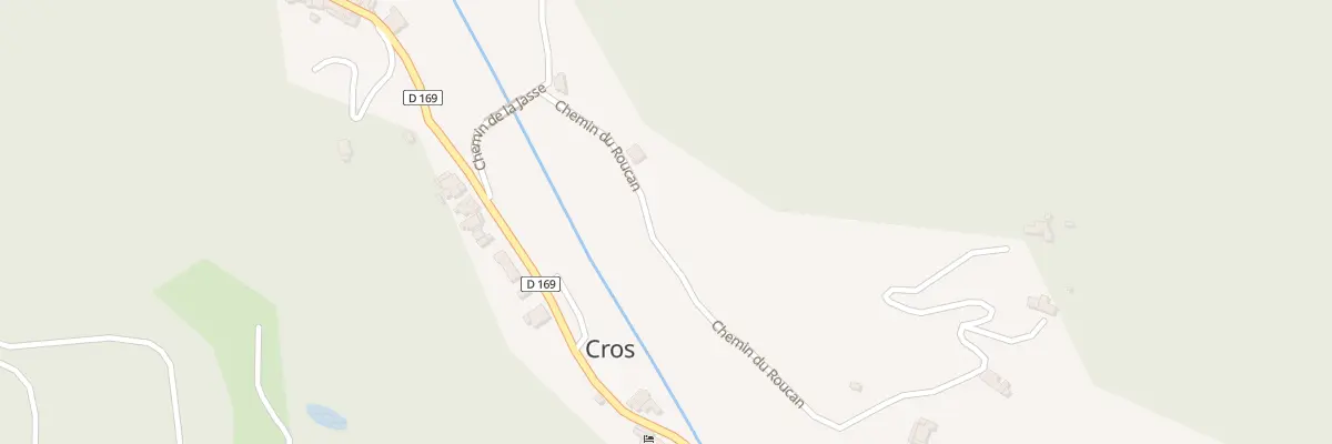 Plan du 5045 Le Roucan à Cros