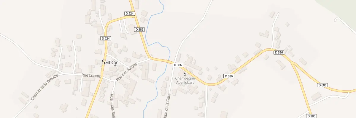 Plan du 3 Rue de la sous Prefecture à Sarcy