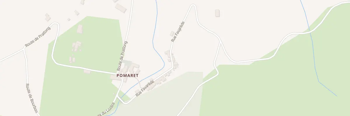 Plan du 5137 Pomaret à Cubières