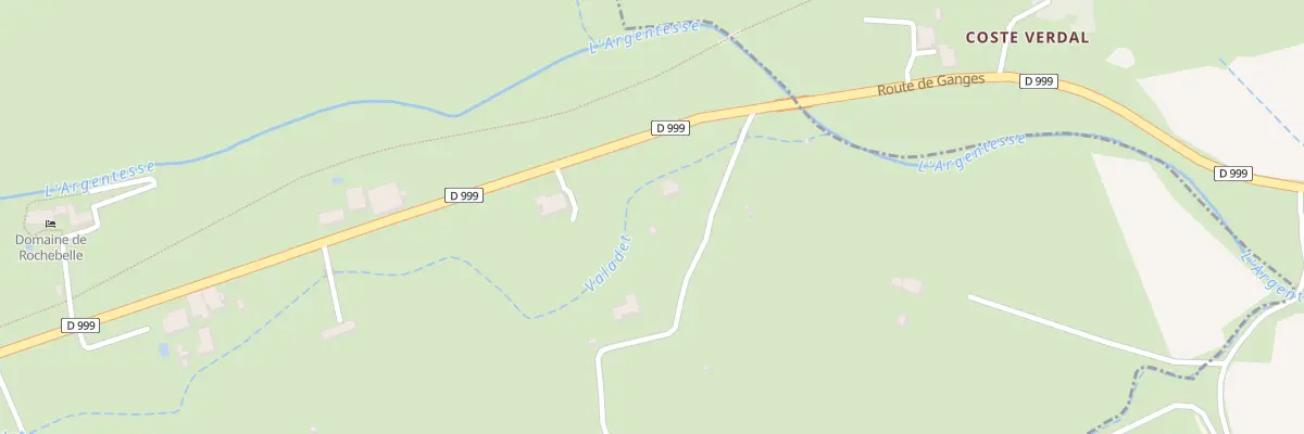 Plan du 5070 Tignargues à La Cadière-et-Cambo