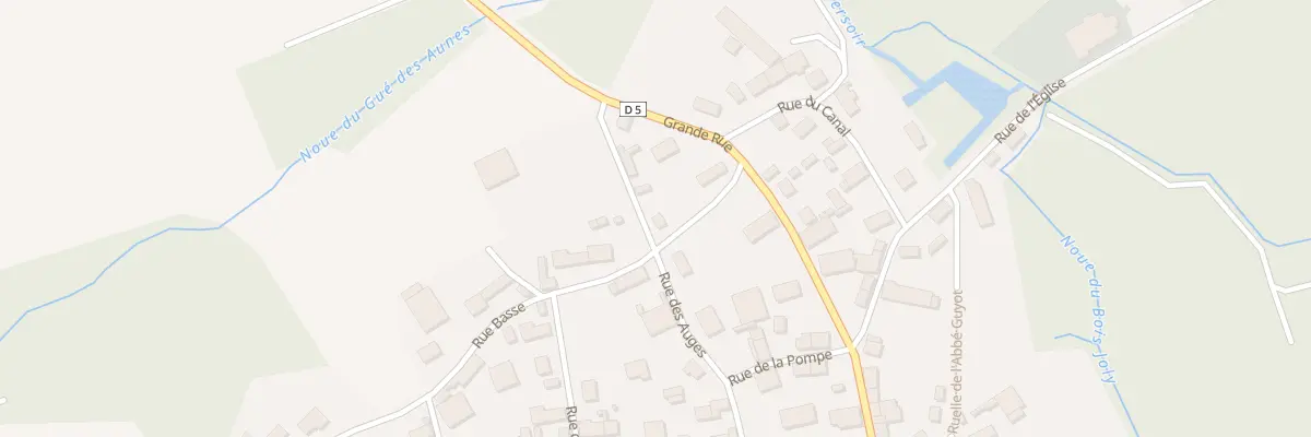 Plan du 2 Rue Basse à Bagneux