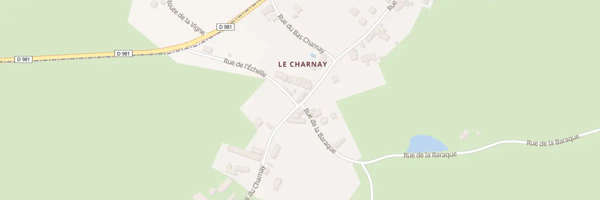 Plan du 104 Le Charnay à Lanty
