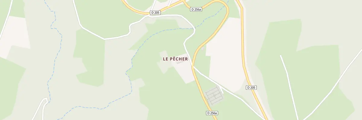 Plan du 5079 Le Pecher à Baffie