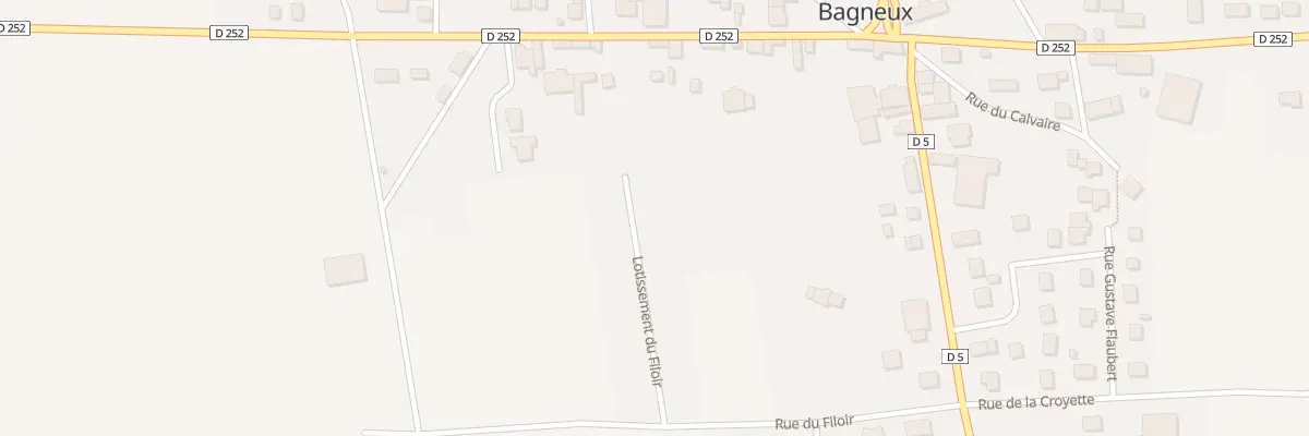 Plan du 3 Le Filoir à Bagneux