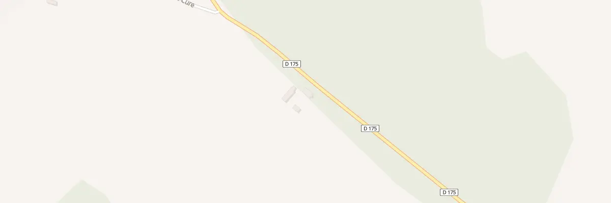 Plan du 125 La Beaume à Blismes