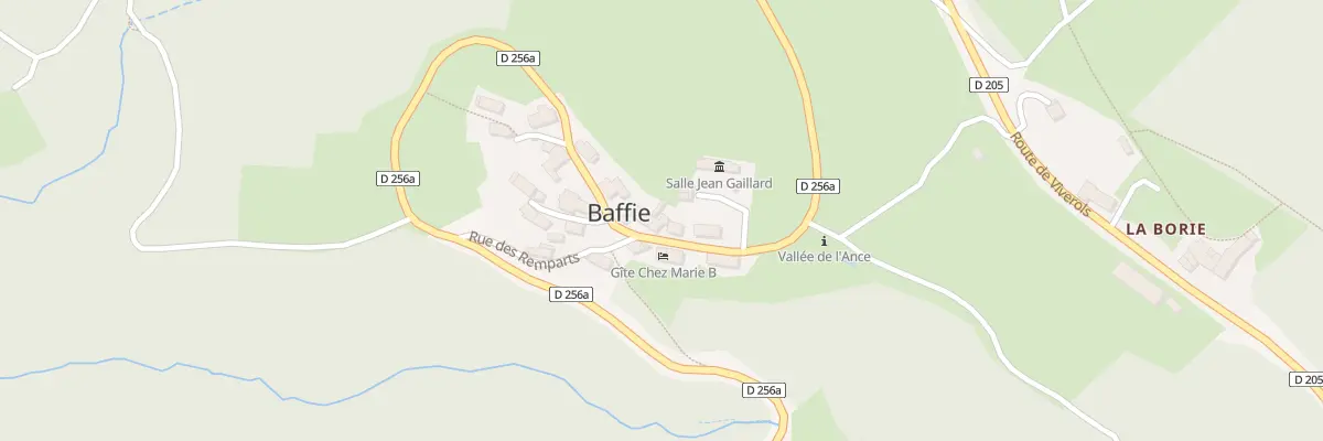 Plan du 5069 Baffie à Baffie
