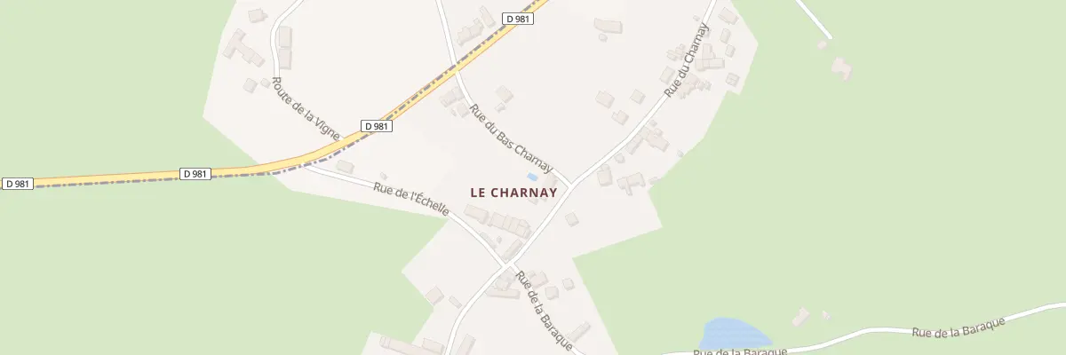 Plan du 101 Le Charnay à Lanty