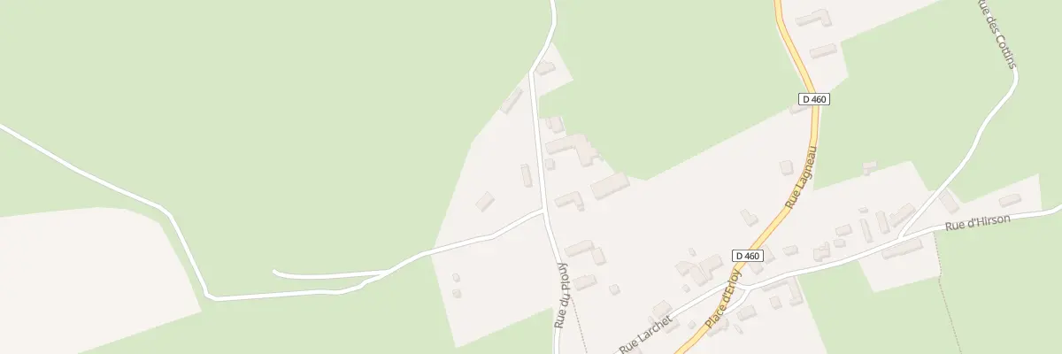 Plan du 3 Rue du Plouy à Erloy