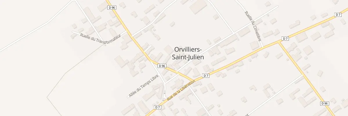 Plan du 4 Rue de la Paix à Orvilliers-Saint-Julien