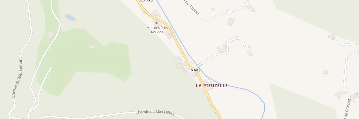 Plan du 5039 Le Chateau à Cros