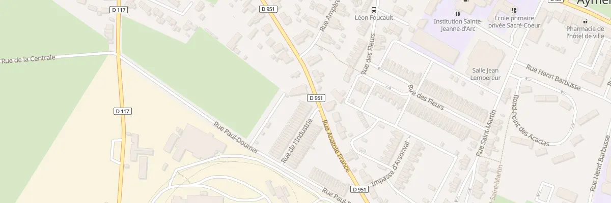 Plan du 53 Rue de L Industrie à Aulnoye-Aymeries