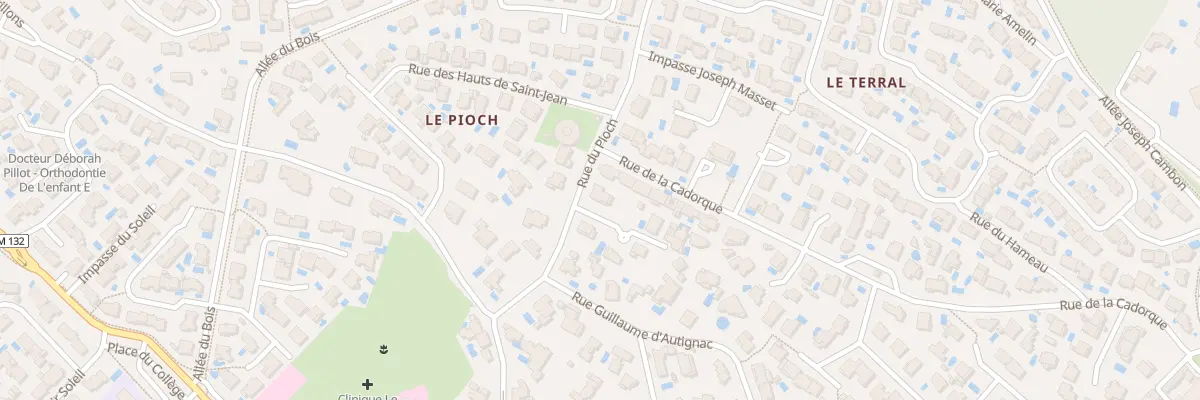 Plan du 1 Imp du Pioch à Saint-Jean-de-Védas