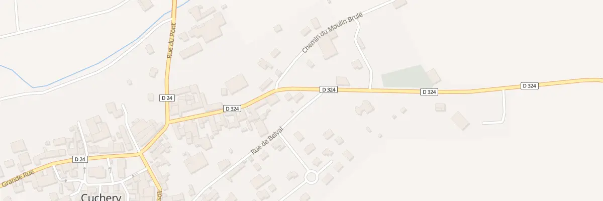 Plan du 11 Rue de Belval à Cuchery