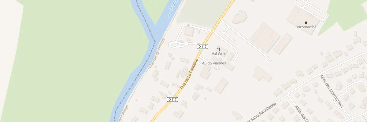 Plan du 63 Rue la Fontaine à Aulnoye-Aymeries
