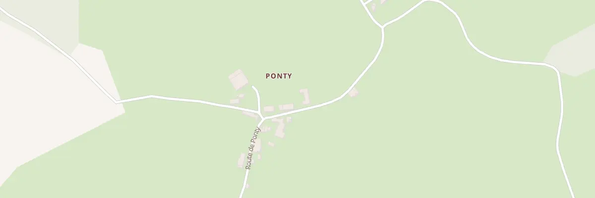 Plan du 136 Ponty à Lormes