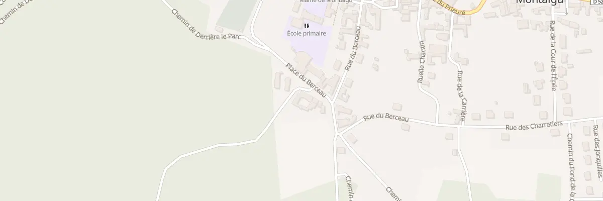 Plan du 1 Pl du Berceau à Montaigu