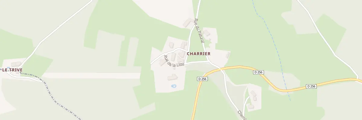 Plan du 5093 Charrier à Baffie