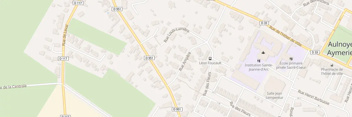Plan du 24 Rue Ampère à Aulnoye-Aymeries
