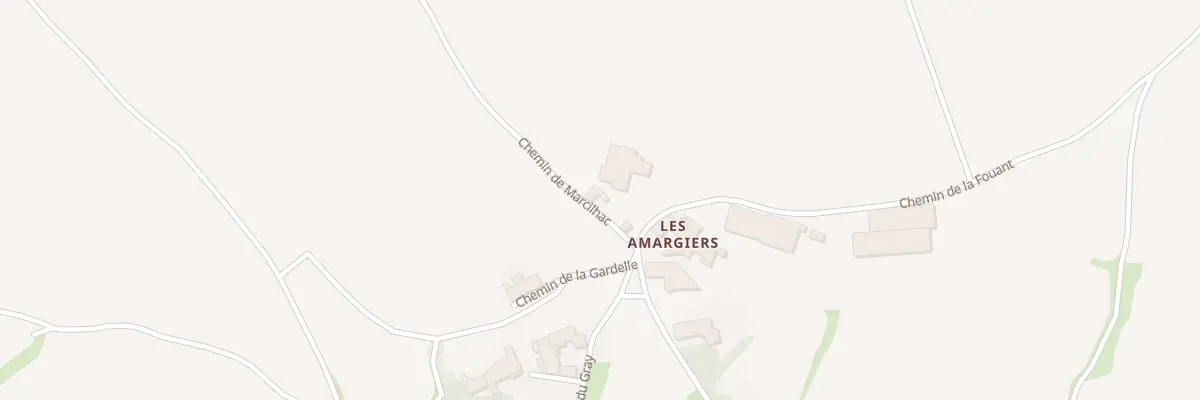 Plan du 4 Che de Marcilhac à Landos